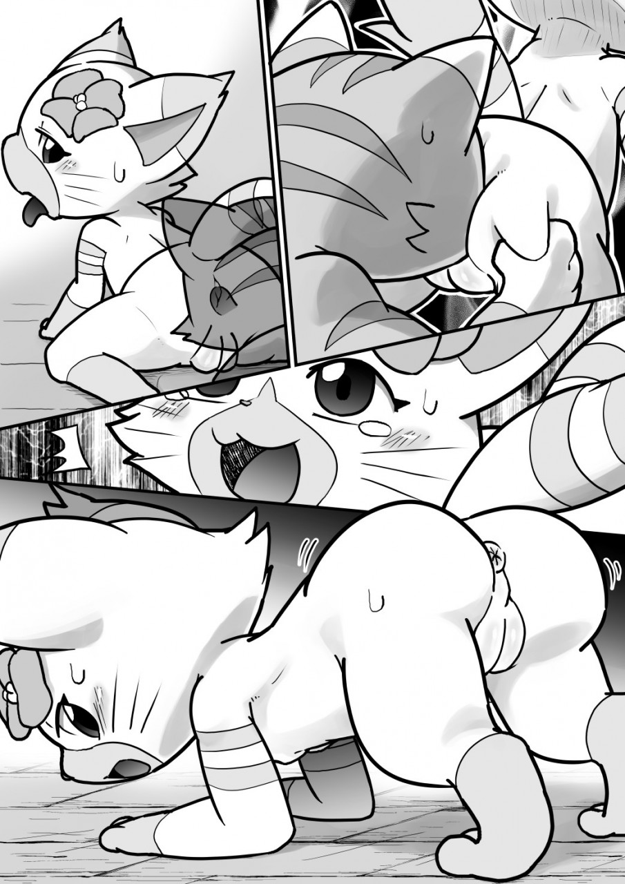 Sweaty Purrs page 6 full
