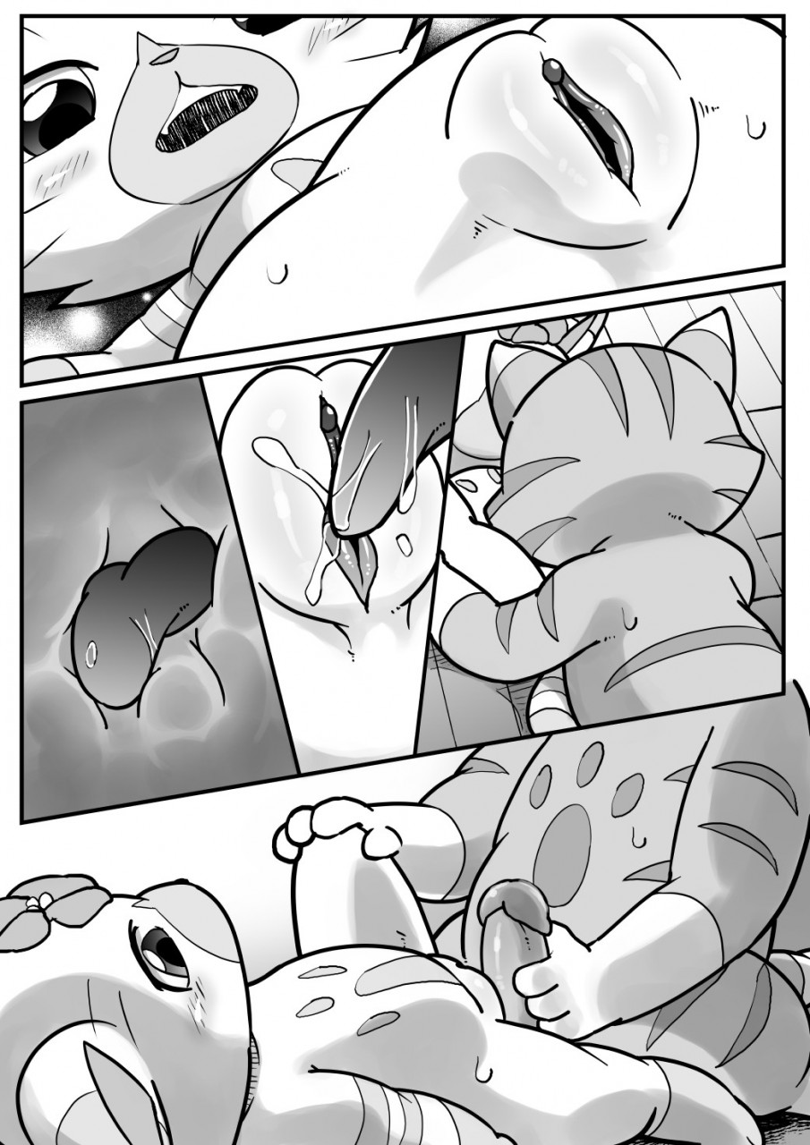 Sweaty Purrs page 8 full