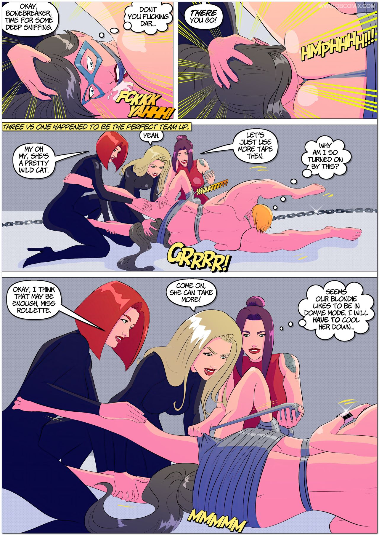 Batgirls in Trouble 3 - New Owners page 3 full
