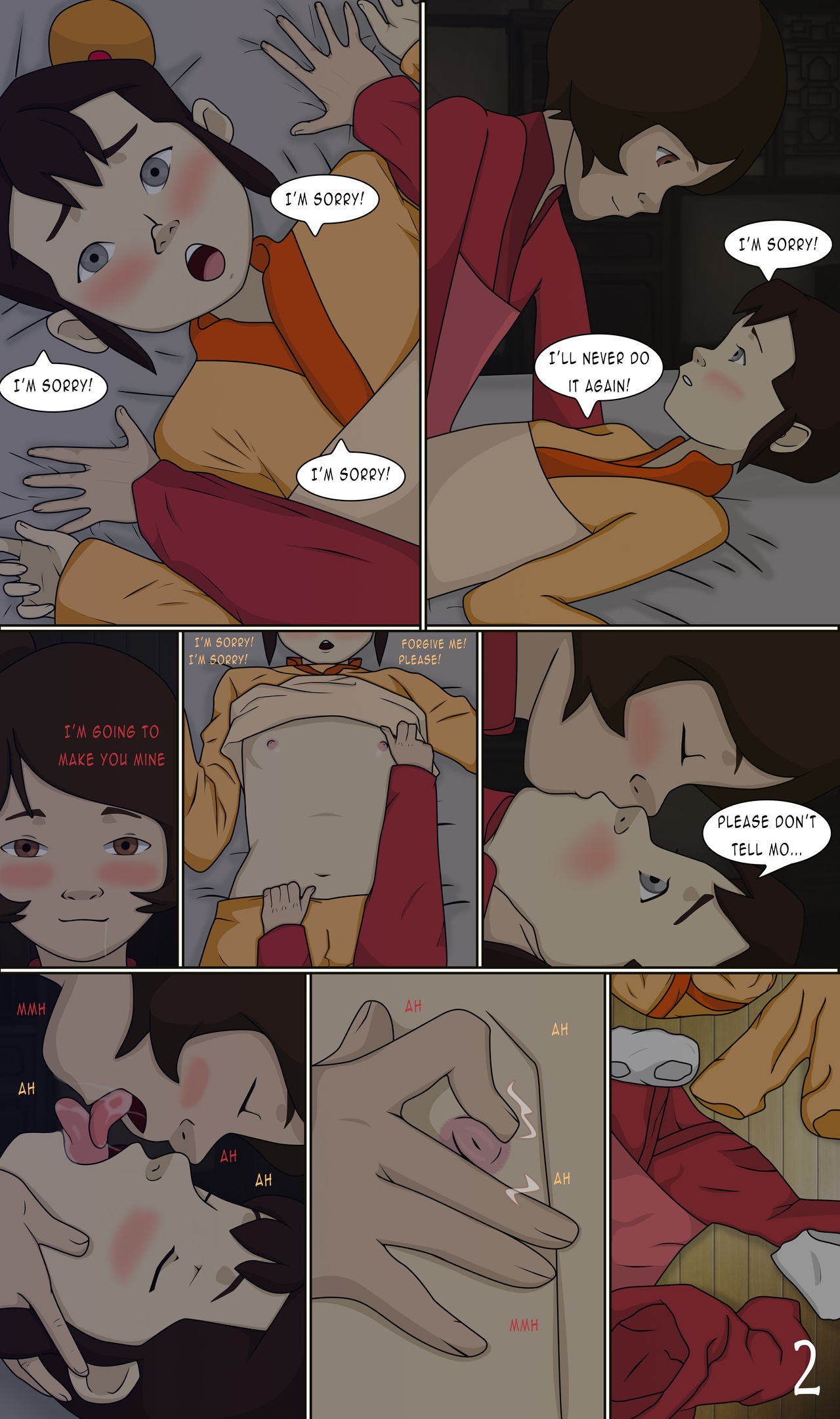 A forbiden incestive - Comic page 3 full