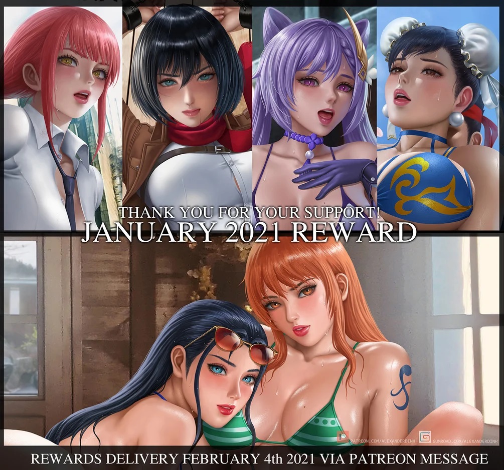 Patreon Monthly Rewards Pt.2 page 1 full
