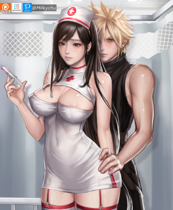 Tifa x Cloud cover