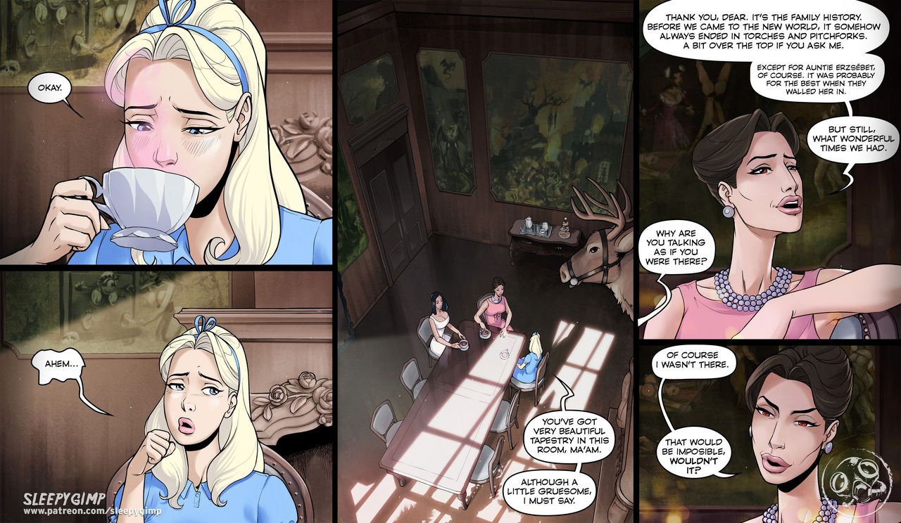 Sleepygimp - Through the Looking Glass  - english page 8 full