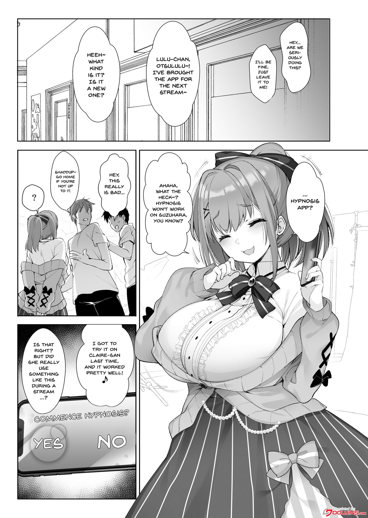 Suzuhara Lulu to Himitsu no Saimin Appli page 3 full
