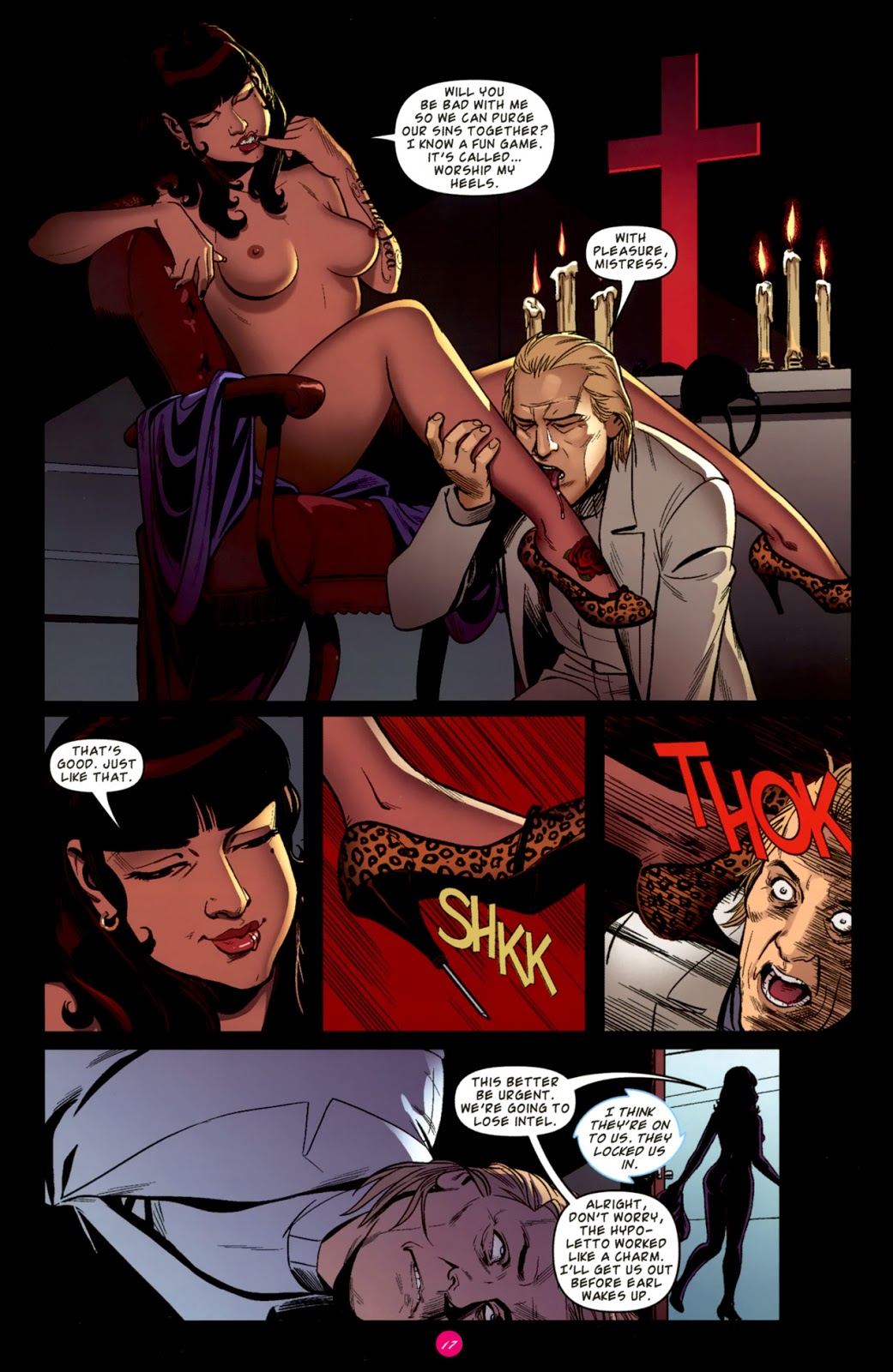 Marvel/DC Femdom compilation page 2 full
