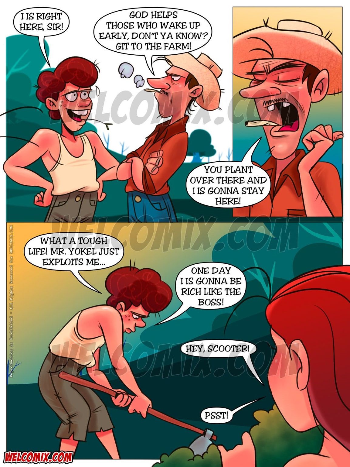 The Hillbilly Farm  - 5 - Planting On The Farm - english page 4 full