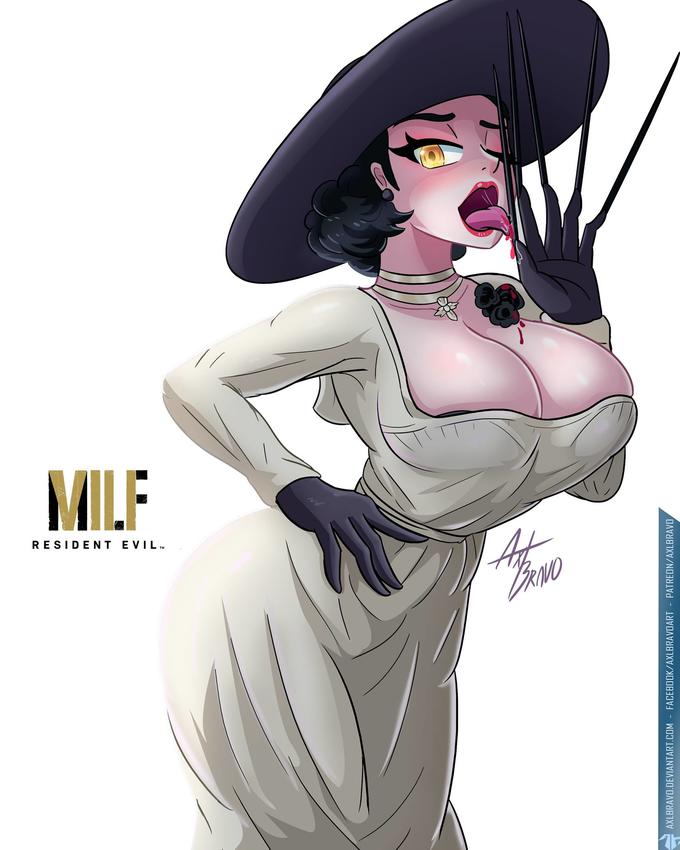 Lady Dimitrescu  - extended + animations page 1 full