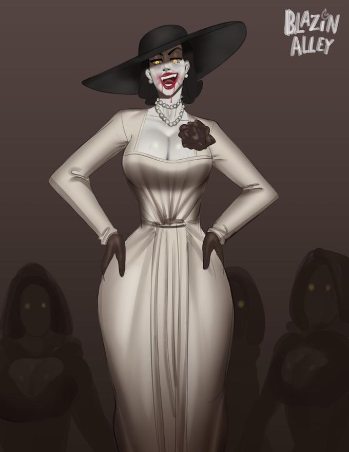 Lady Dimitrescu  - extended + animations page 10 full