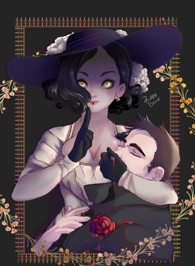 Lady Dimitrescu  - extended + animations page 3 full