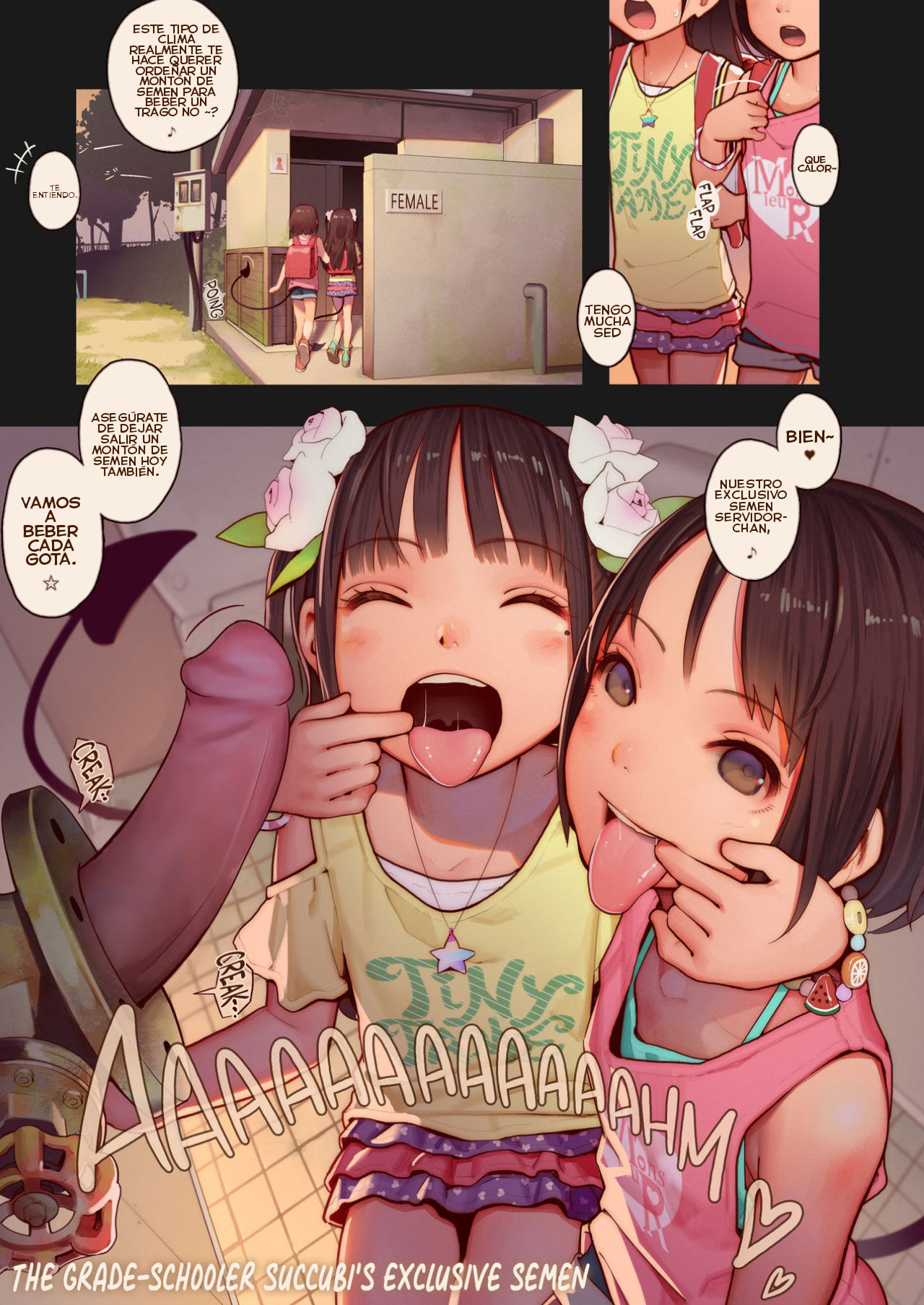 Tiny Evil chans! 2 -Mujaki de Zankoku na Shoujo-tachi no Ecchi na Tanpenshuu- page 4 full