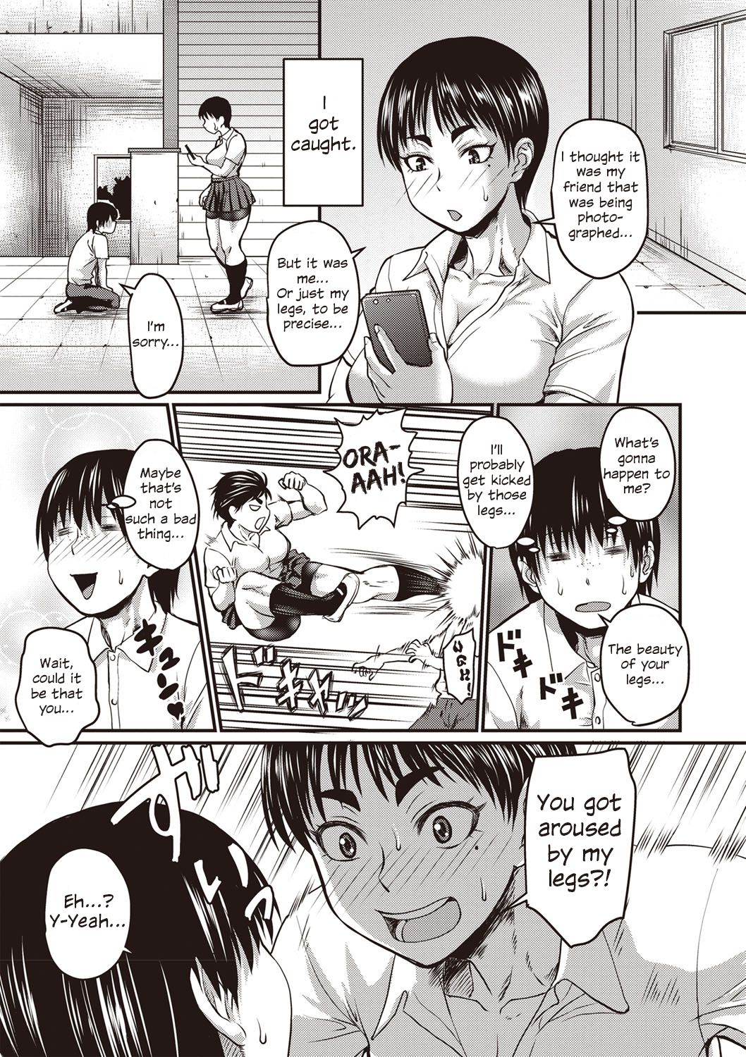 Bikyaku to wa Futoku Takumashiku | Thick and Strong Legs are Beautiful page 3 full