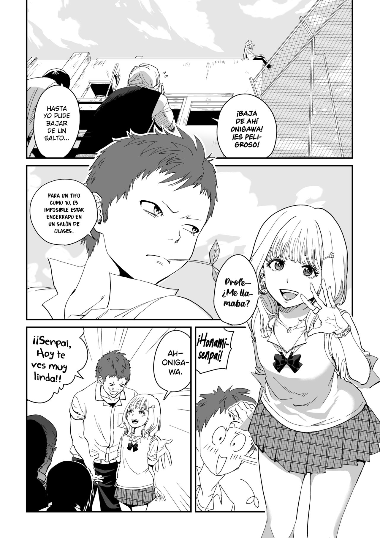 Shiro Gal Senpai no Kagai Lesson | Lecciones Extracurriculares con una Senpai Gal Blanca page 3 full