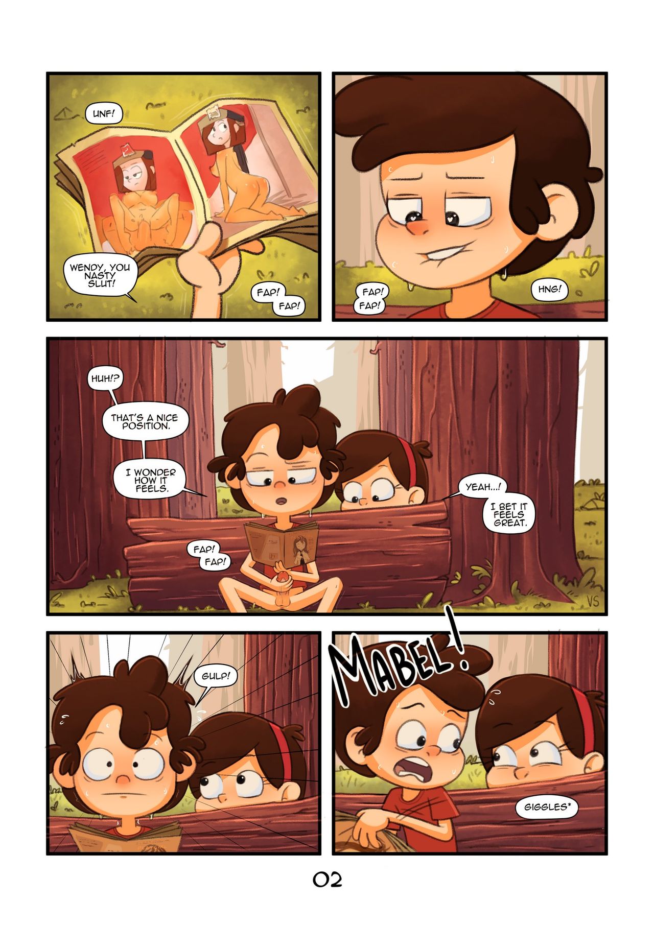 Gravity Falls – Secret Of The Woods  - english page 3 full