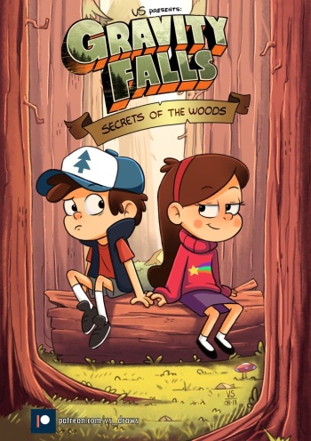 Gravity Falls – Secret Of The Woods  - english cover