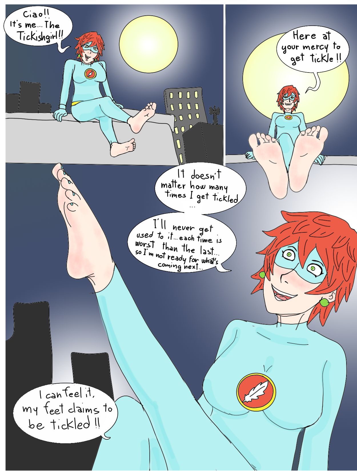 The Ticklishgirl #3 page 2 full