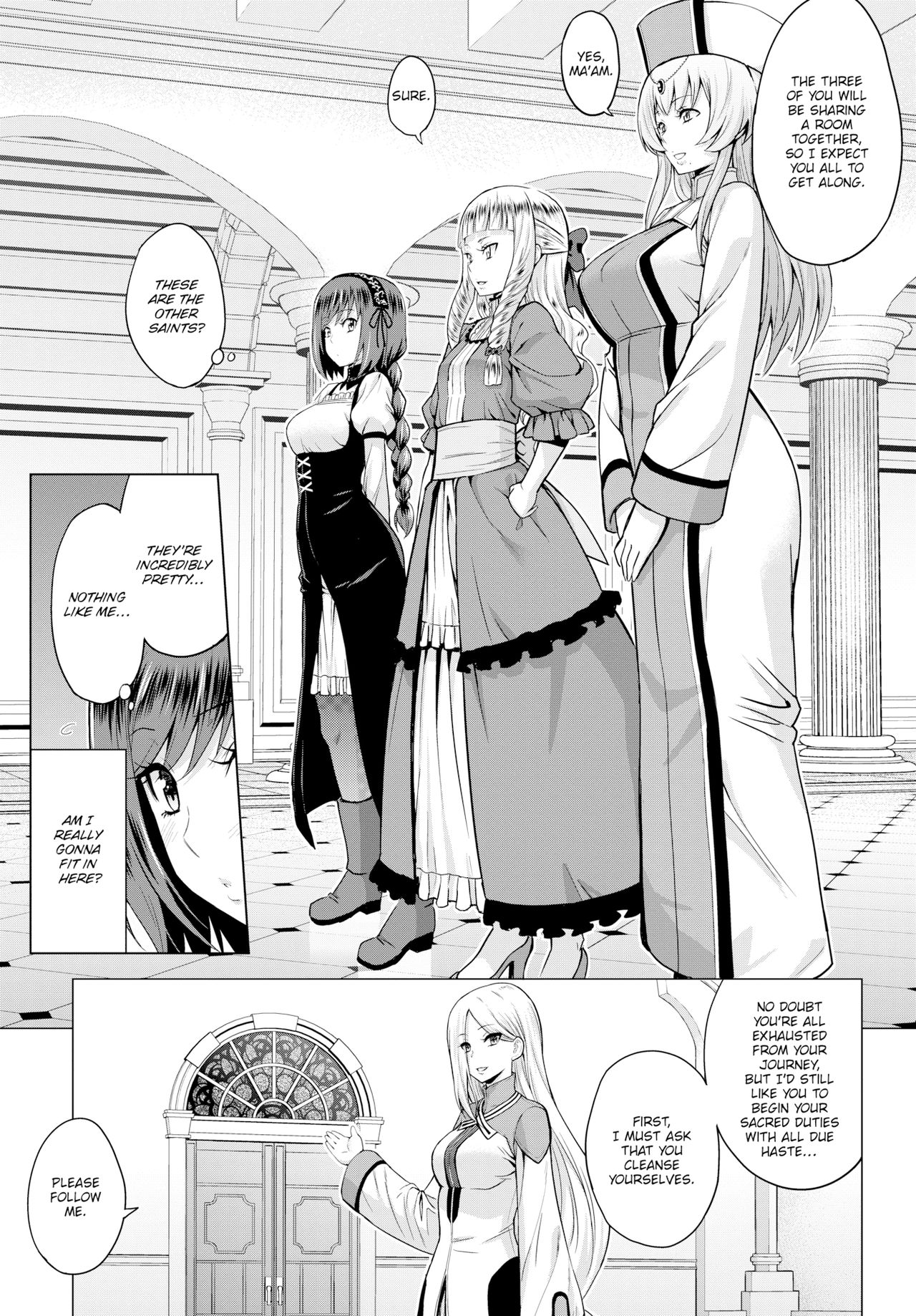 Seijo no Rakuin -Annunciation of despair - Ch 1-4 page 9 full
