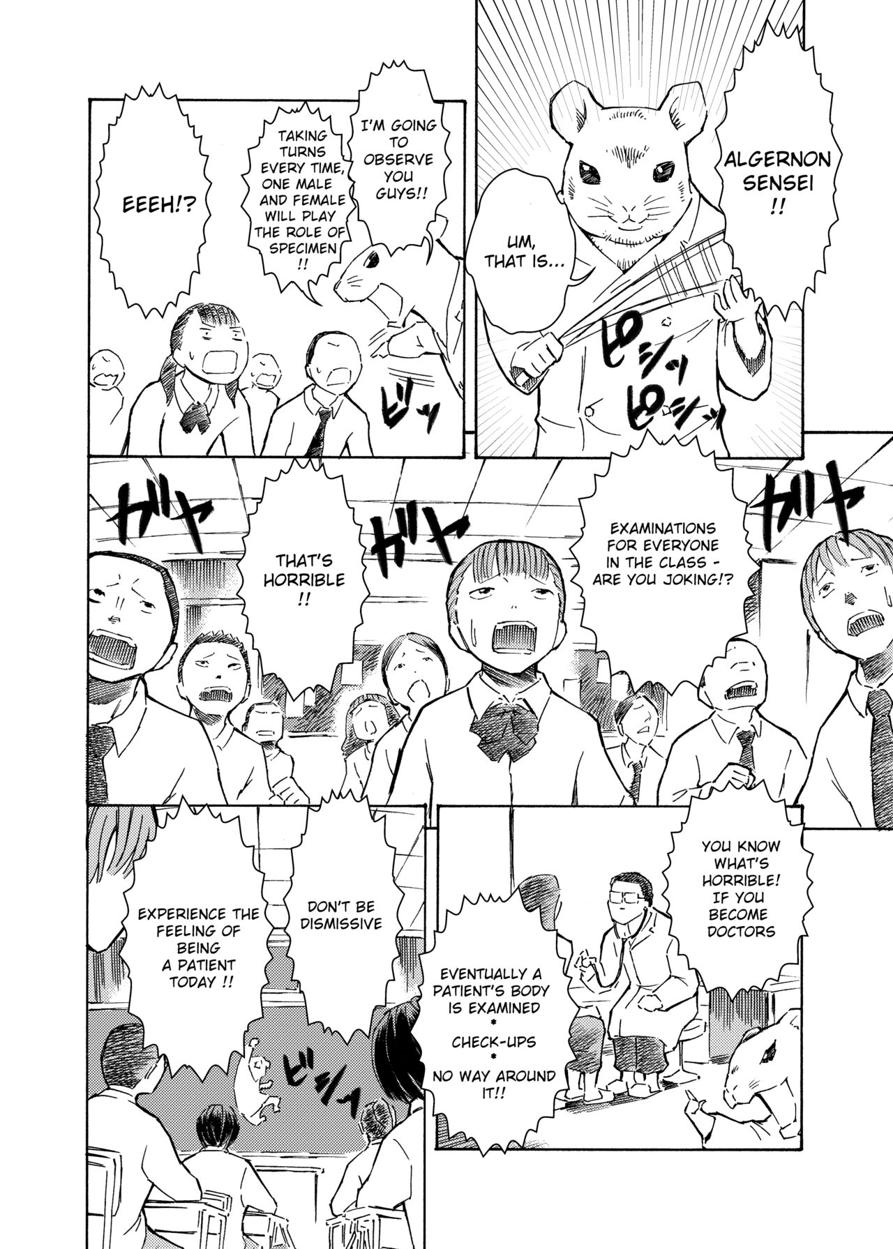 Classmate no Mae de Zenra de Kenshin o Ukesaseraremashita... | I was given a naked medical examination in front of my classmates... page 3 full