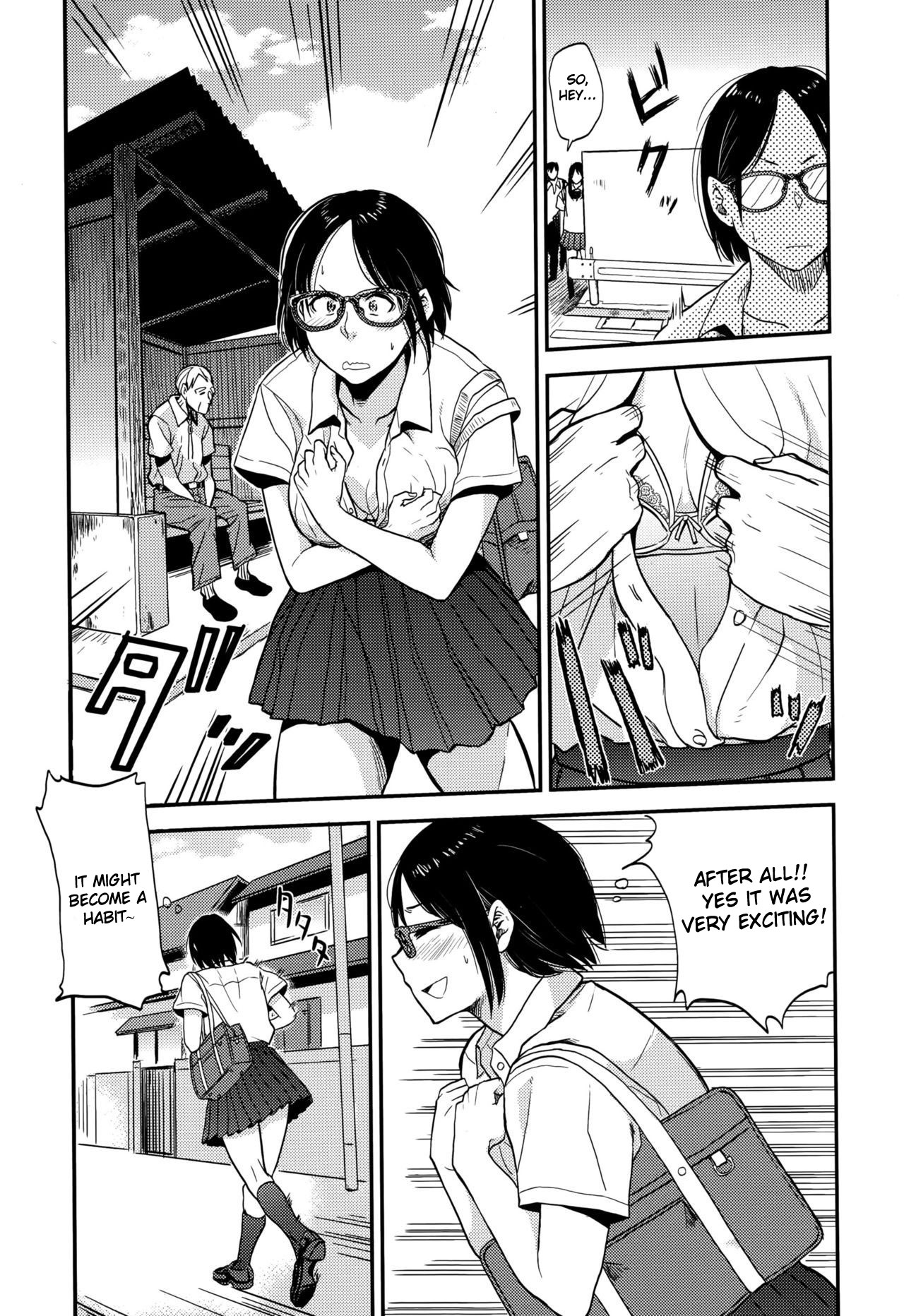 Sayako at the Bus Stop | JK at the Bus Stop! page 7 full