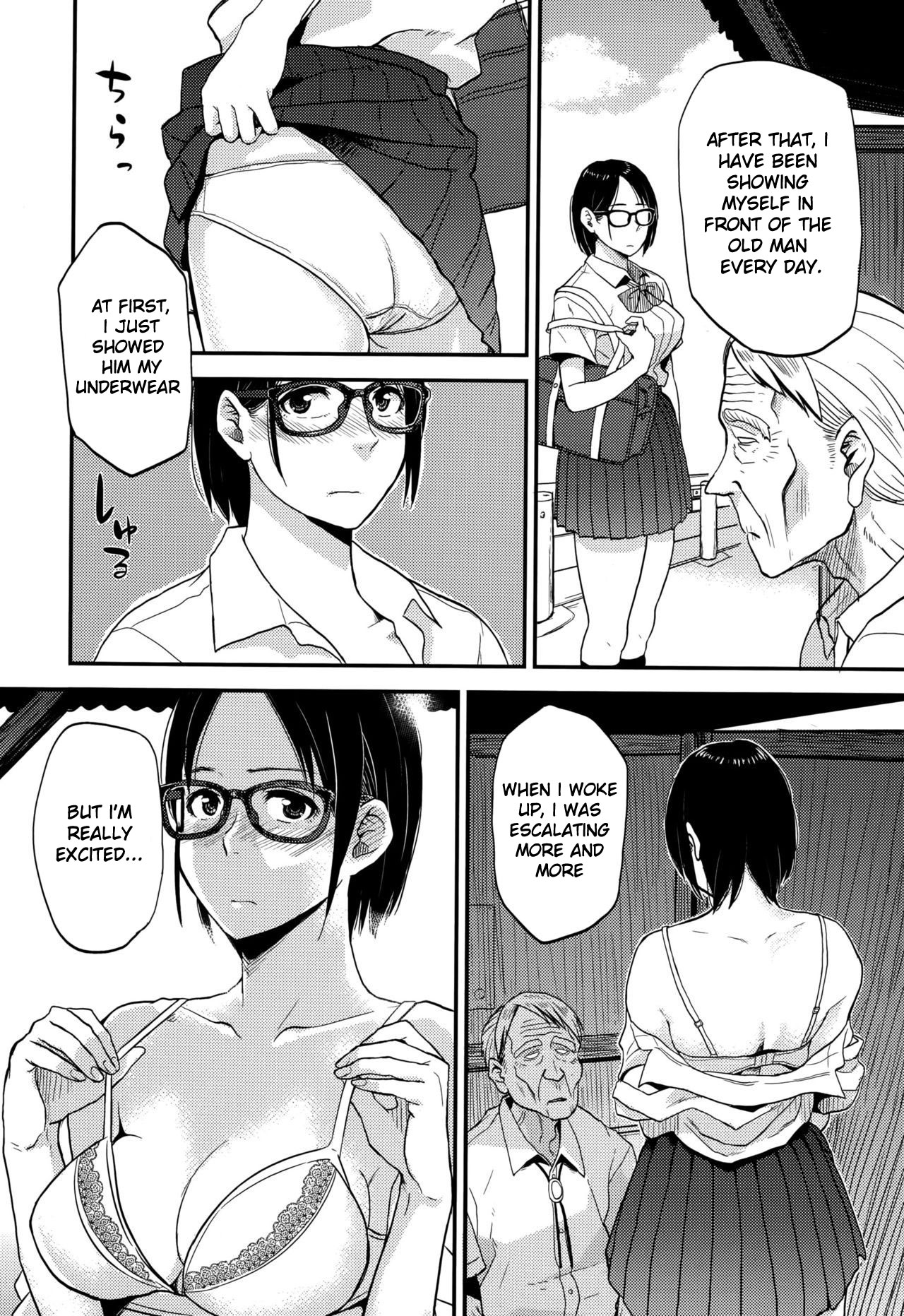 Sayako at the Bus Stop | JK at the Bus Stop! page 8 full