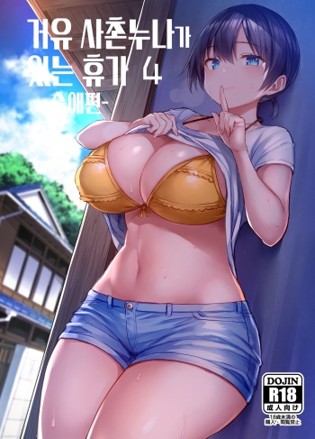 Kyonyuu Itoko ga Iru Kyuuka 4 -Junai Hen- | 거유 사촌누나가 있는 휴가 4 -순애편- cover