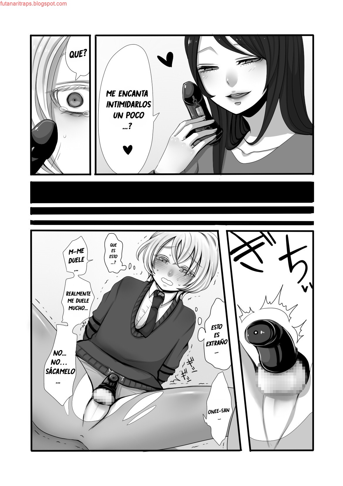 Futanari Onee-san to Shota page 10 full