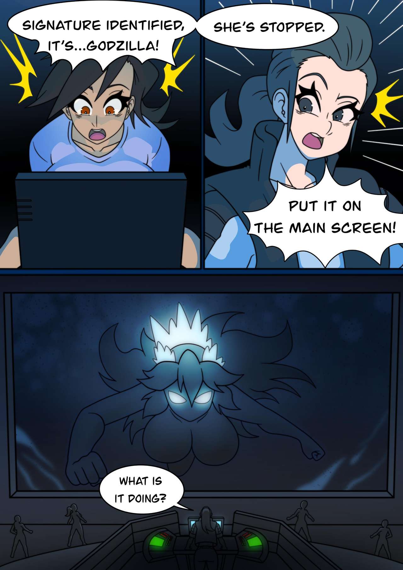 Kaiju Girls  - 8 - ongoing - english page 4 full