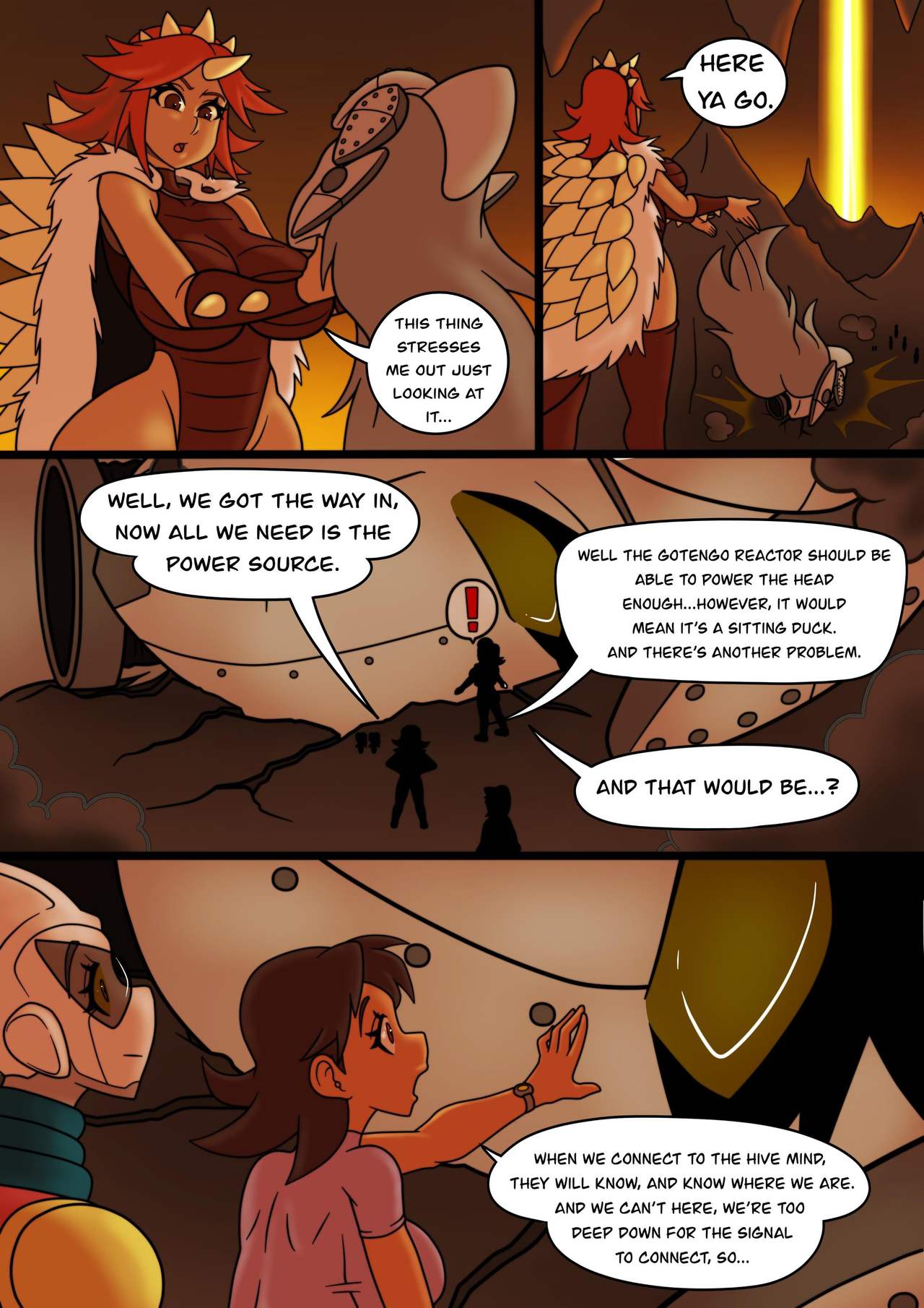 Kaiju Girls  - 8 - ongoing - english page 9 full