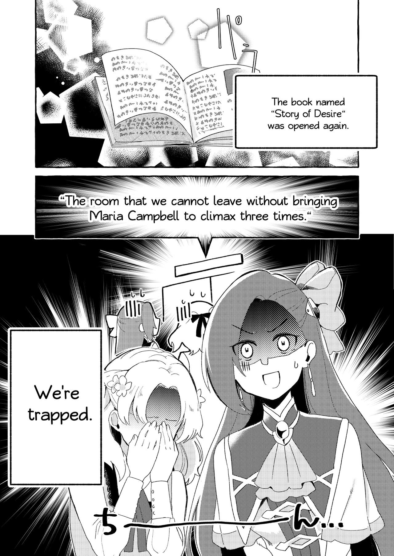The heroine of the damsel-in-distress game, entered a room that would catastrophe her if she didn't let her go three times page 2 full