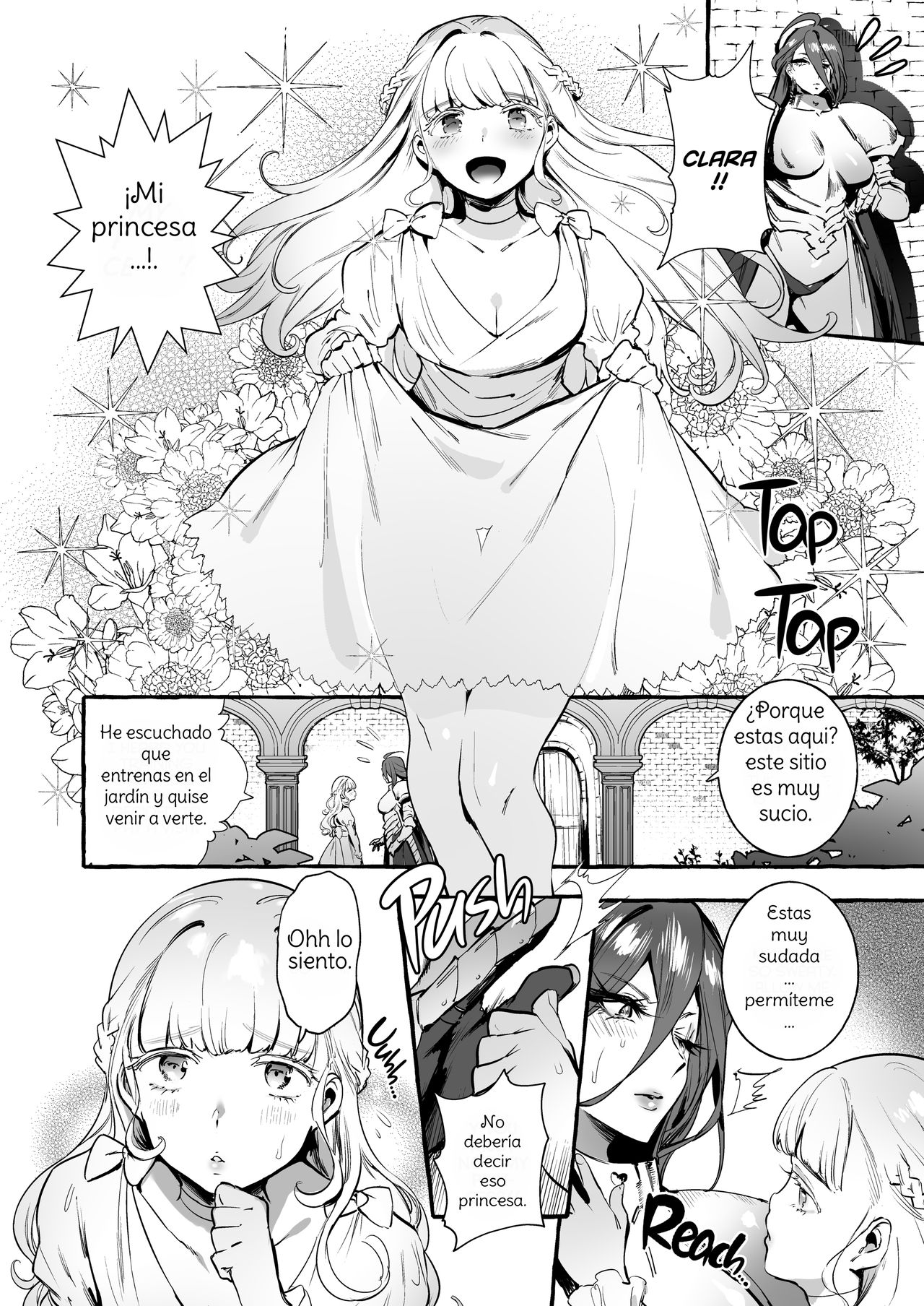 Ochinpo Onna Knight to Shojo Hime | Lady Cock Knight and Her Princess page 3 full