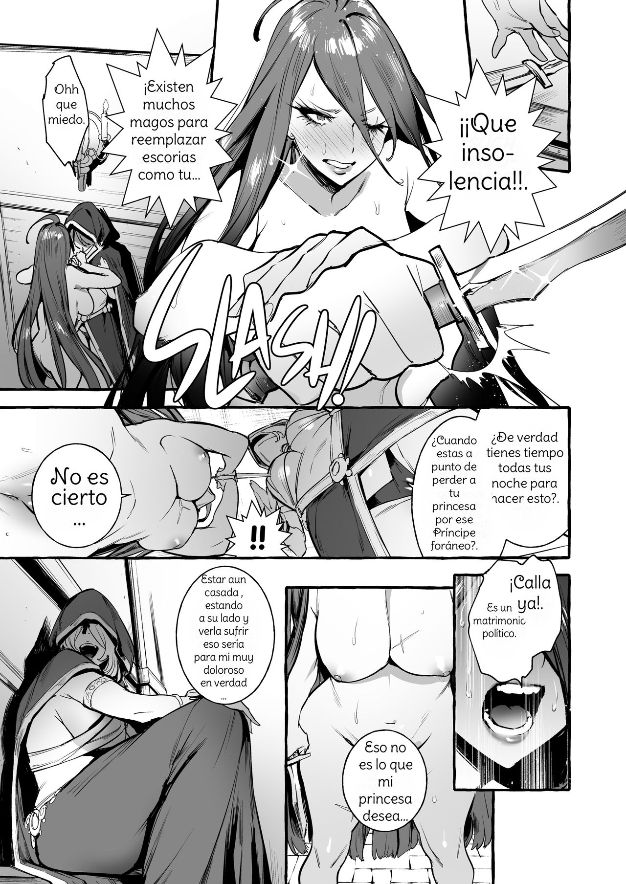 Ochinpo Onna Knight to Shojo Hime | Lady Cock Knight and Her Princess page 6 full