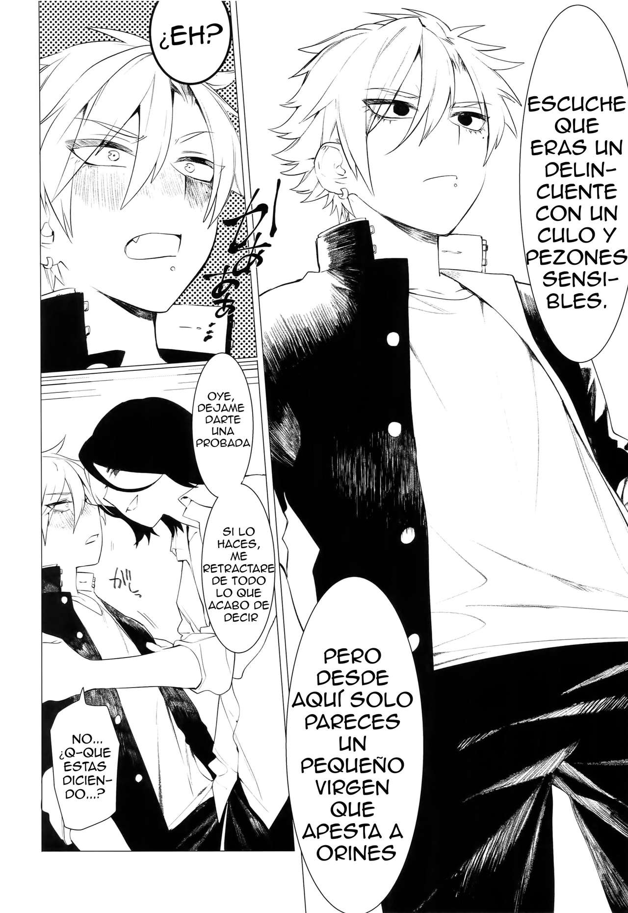 Binchiku Ketsudeka Yankee-kyun | El pequeño delincuente con pezones sensibles y un culo grande page 5 full