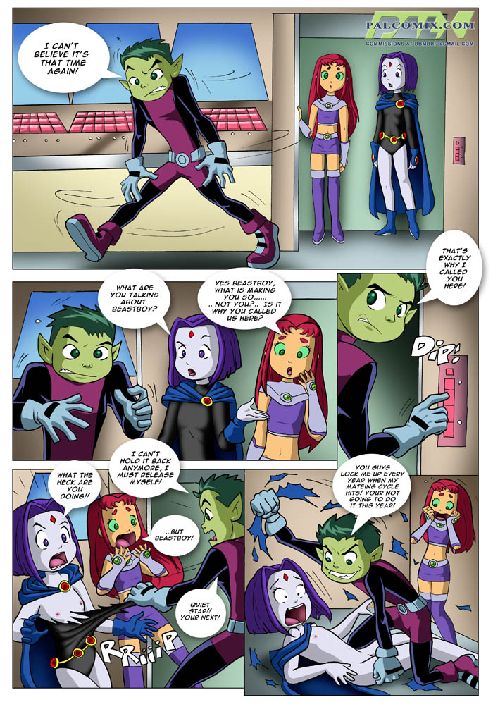 Teen Titans - Lolititans page 1 full