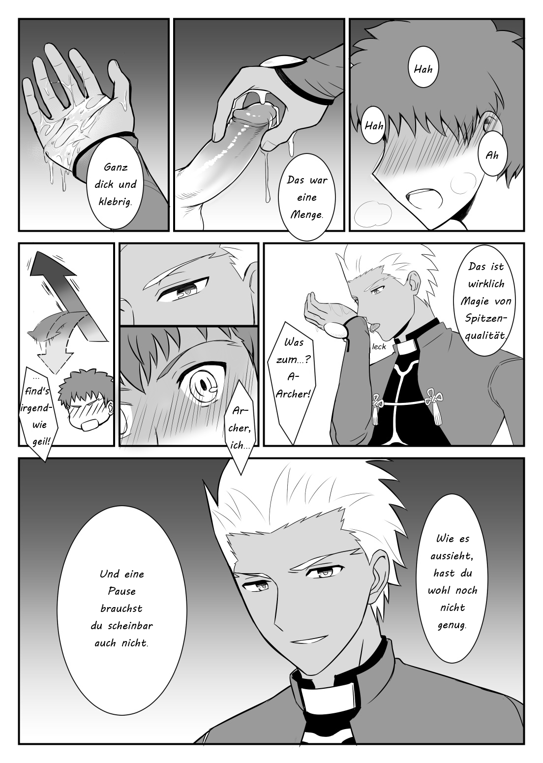 Archer x Emiya Shirou page 10 full