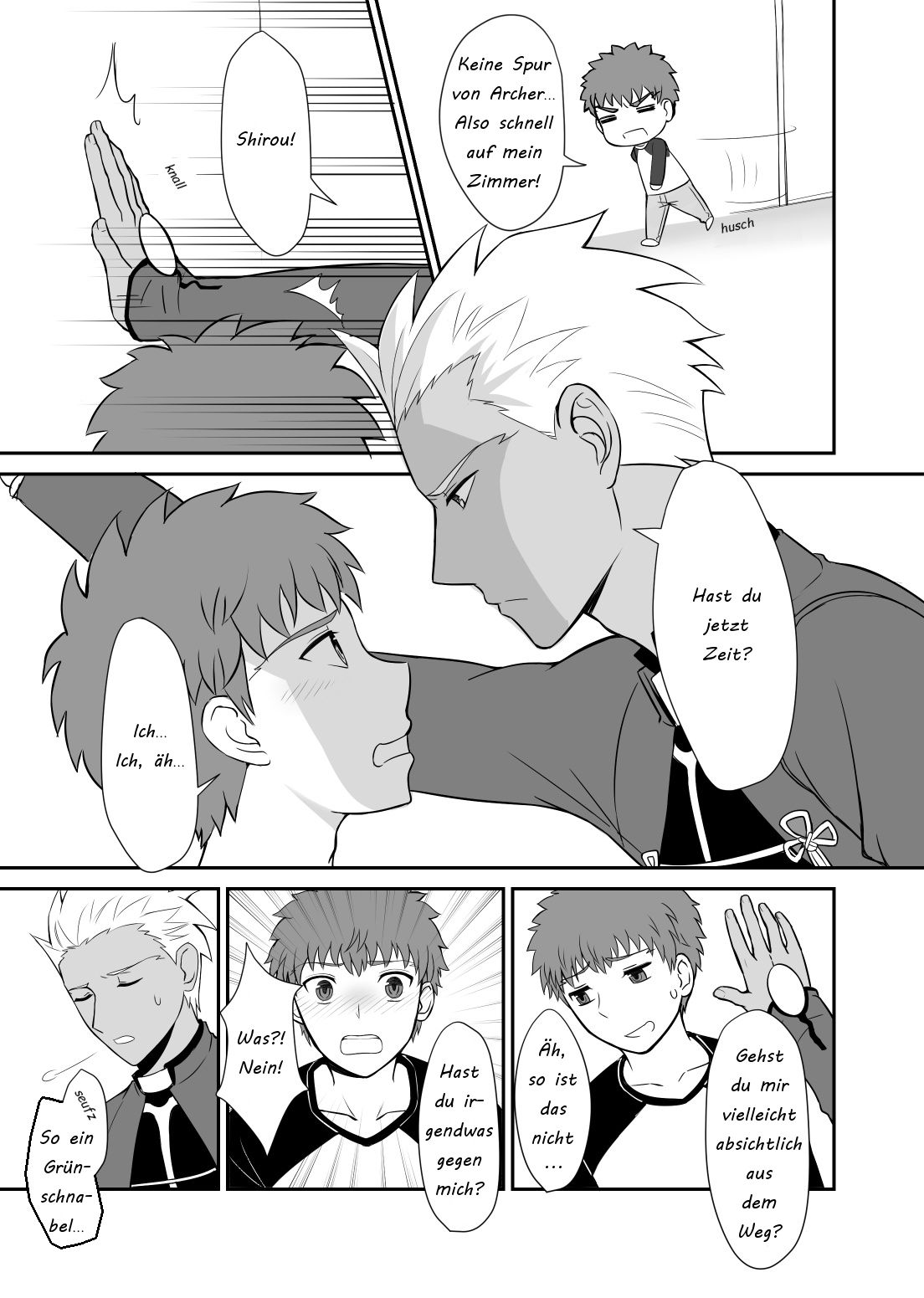Archer x Emiya Shirou page 3 full