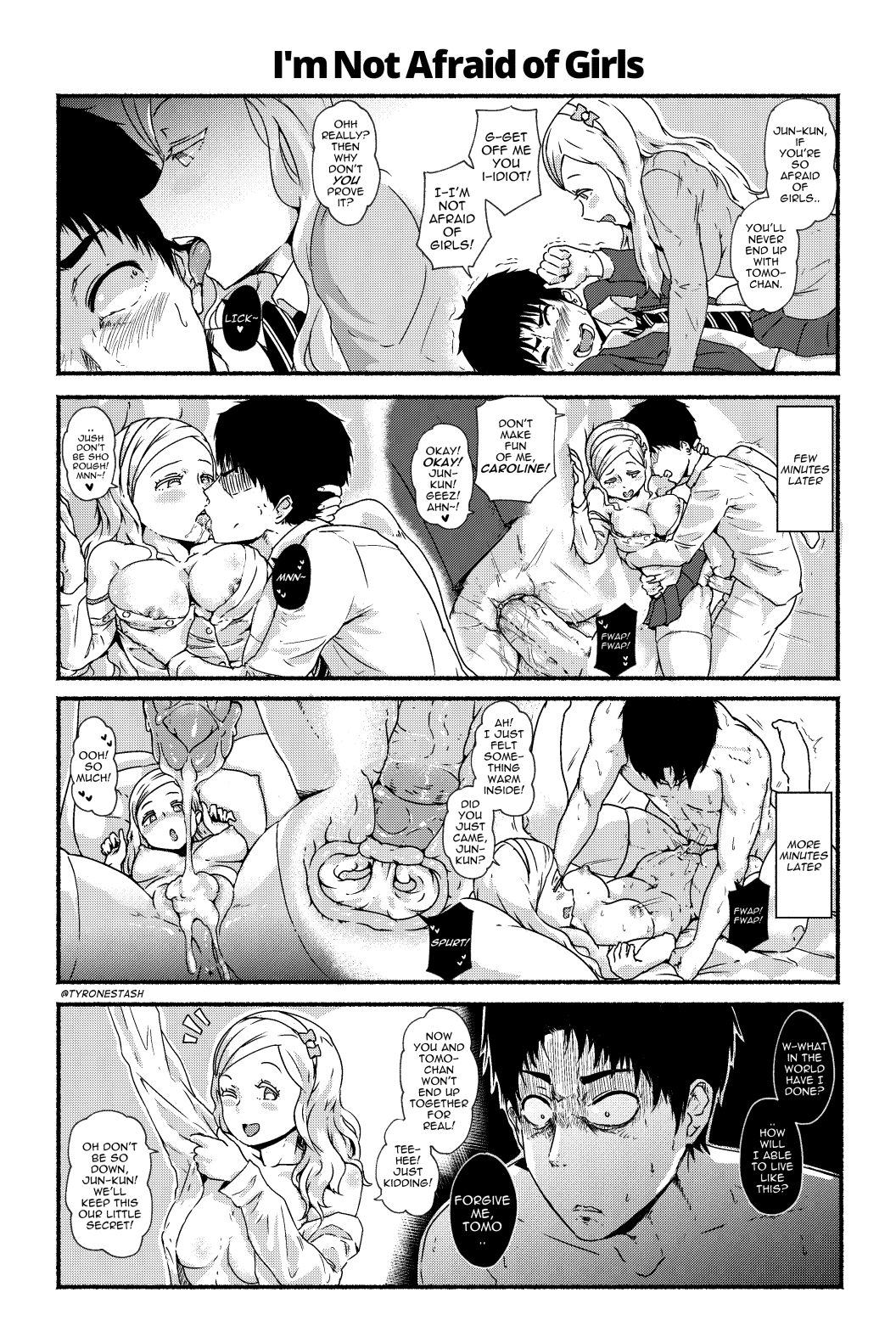 Tomo-chan comics page 5 full