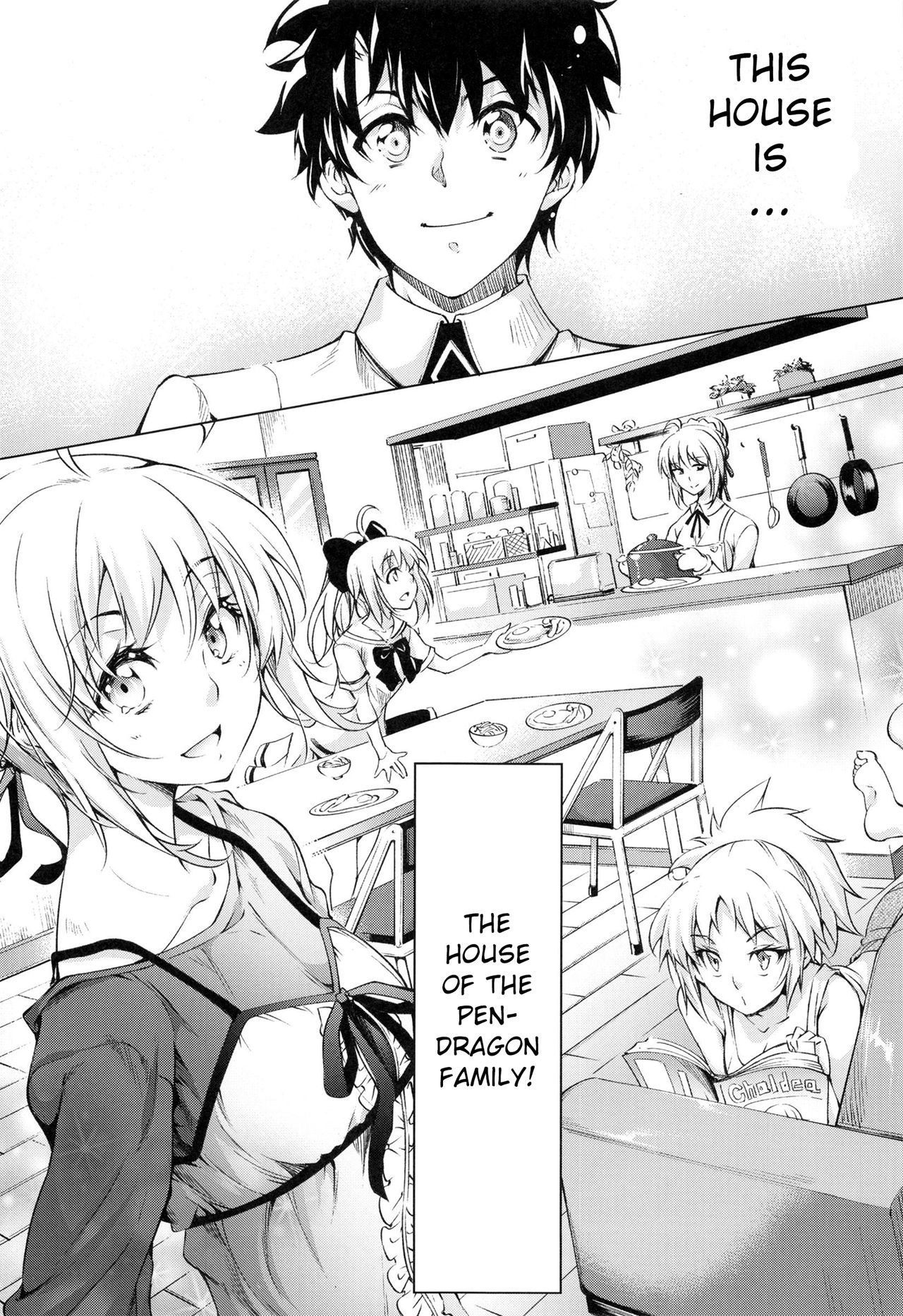 Pendra-ke no Seijijou | The sexual situation of the Pendragon house page 4 full
