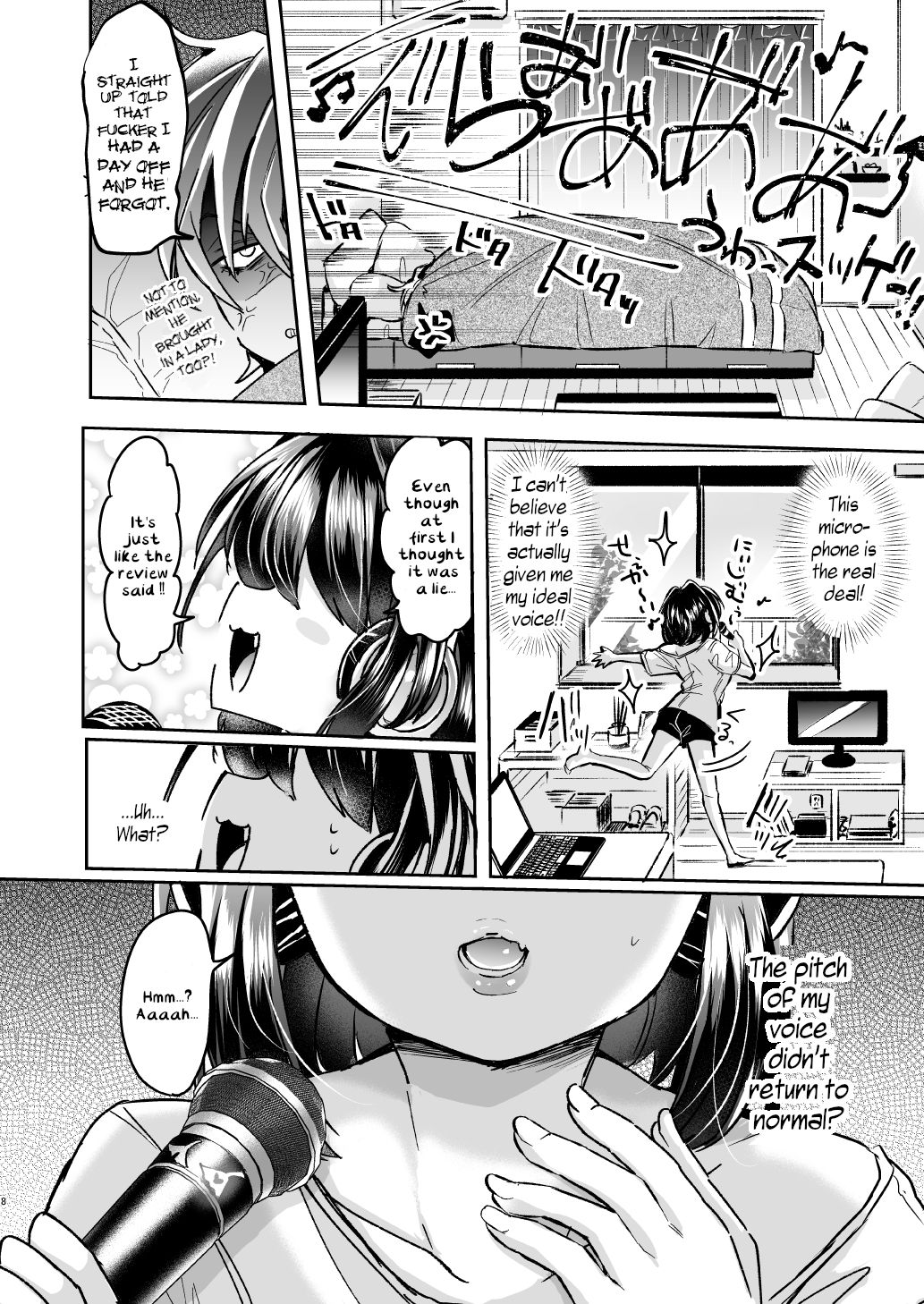 Utai Tekute ~Trans Conversion "Daigakusei A no Baai"~ | I Wanted to Sing ~ Trans Conversion "The Case of College Student A"~ page 8 full
