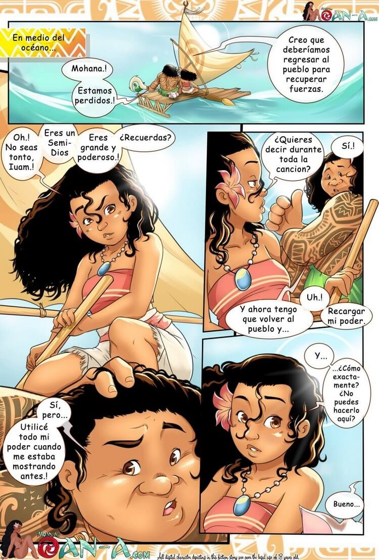 Moan-a - Lost #1 page 1 full