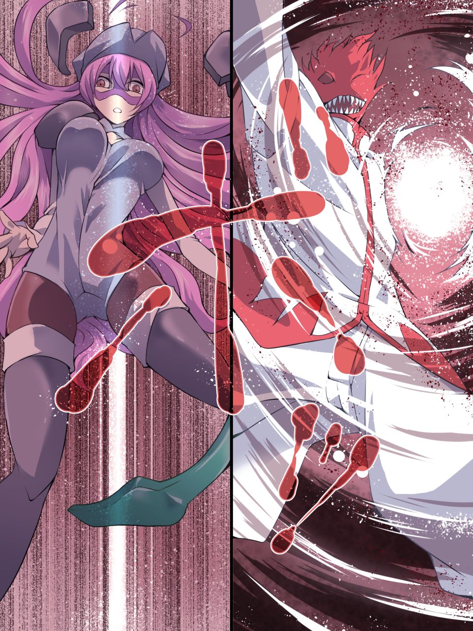Superheroine Yuukai Ryoujoku 9 -  Superheroine in Distress - Feo-Jio page 3 full