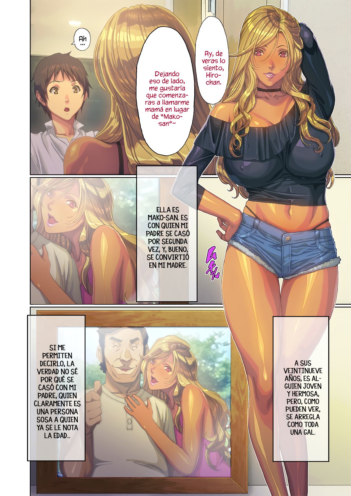 Wagaya ni Gal Mama ga Yattekita!!  | ¡¡Una mamá gal llegó a mi casa!! page 3 full