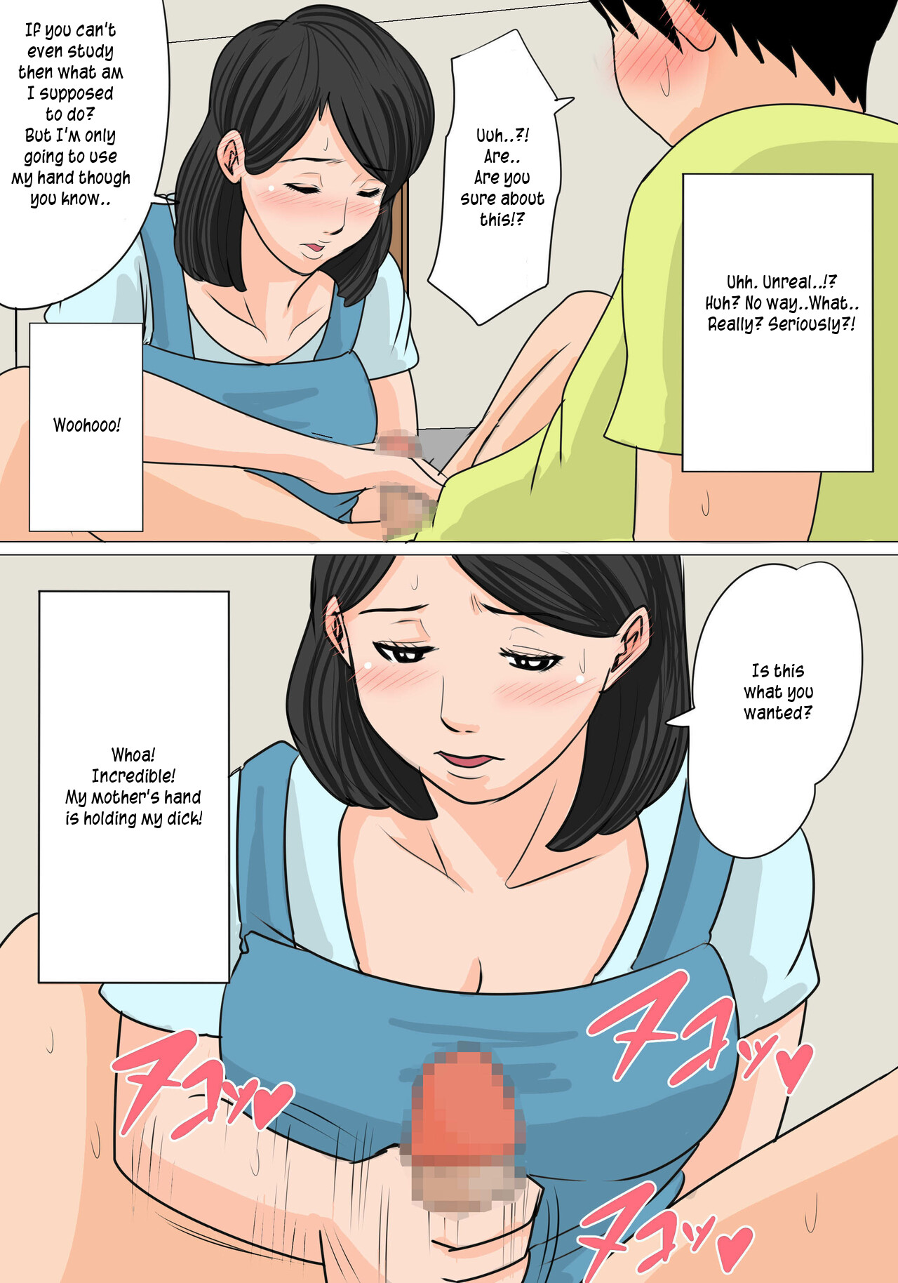 Konya no Okazu wa Okaa-san! ~Nakadashi Ari no Oyako Kankei~ | Tonight Mom gets me off! page 7 full
