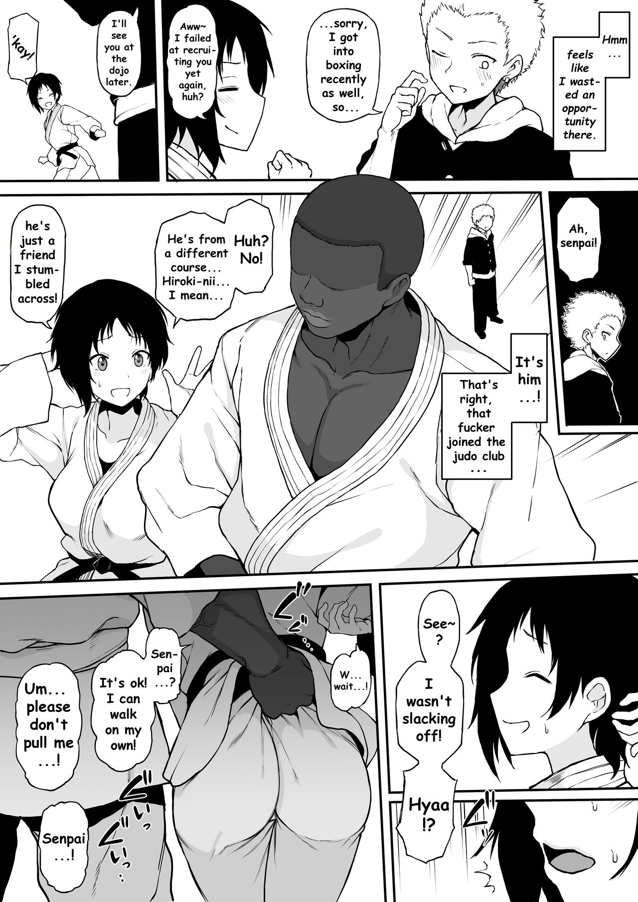 Kokujin no Tenkousei NTR ru  Kouhai o NTR ru page 3 full
