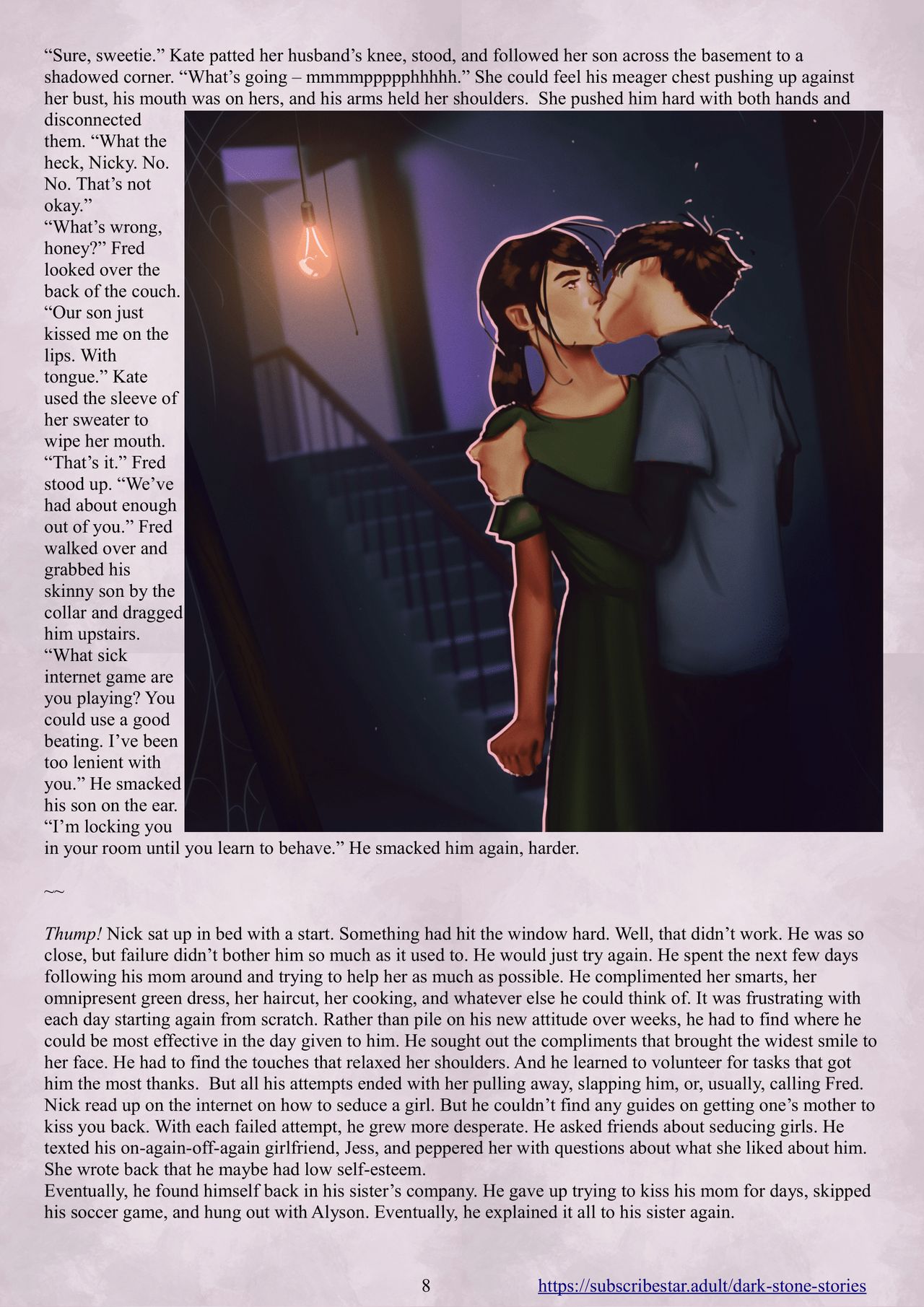 Enki's Puzzle Chapter 1: Dark Stone Stories page 9 full