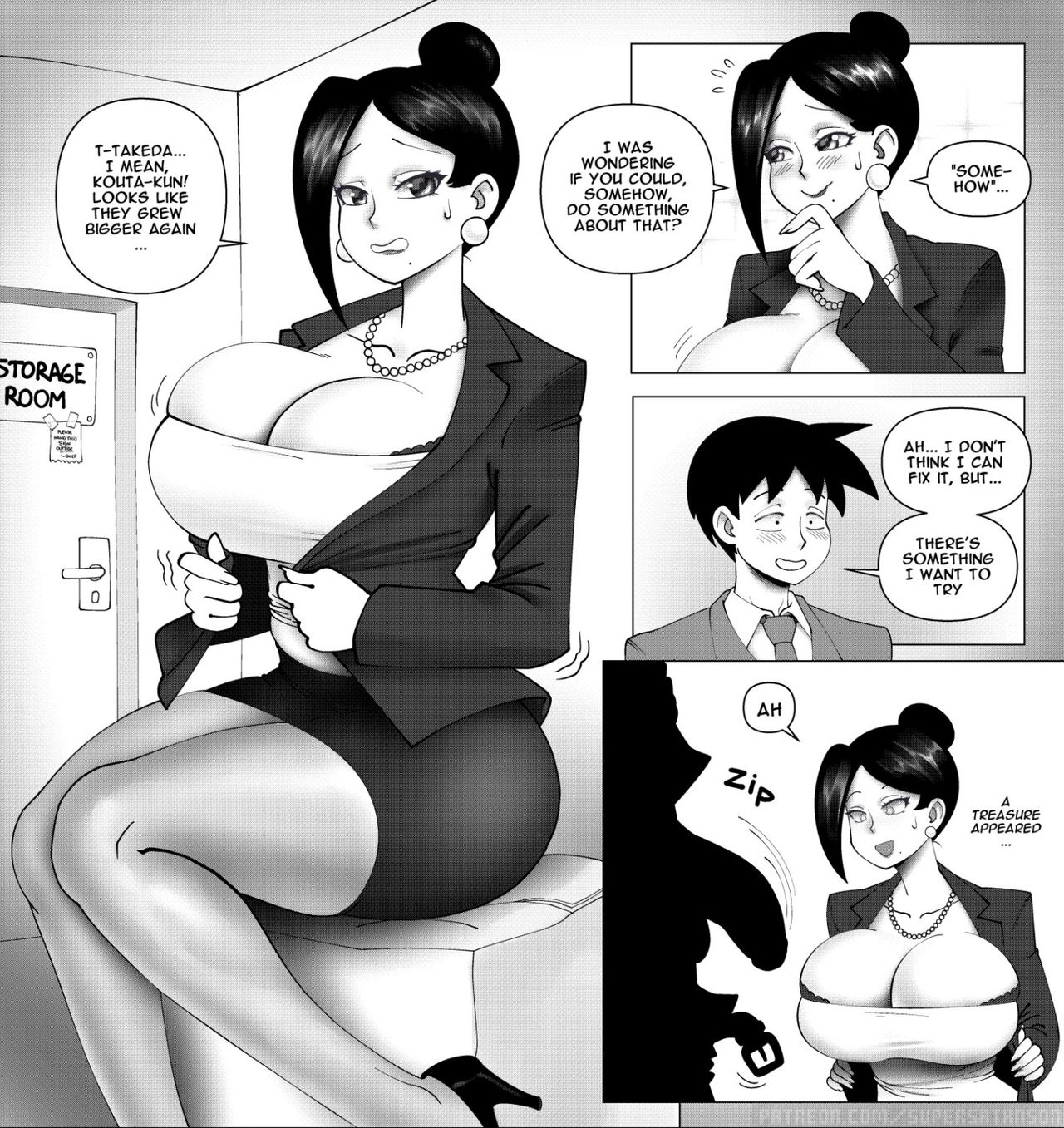 Business Suit Waifu Takizawa-san page 3 full