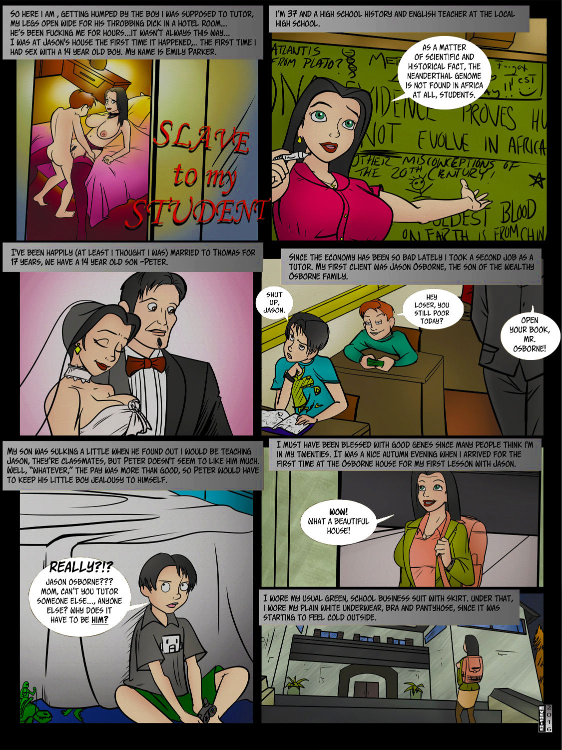 Everfire - Slave to My Student page 1 full