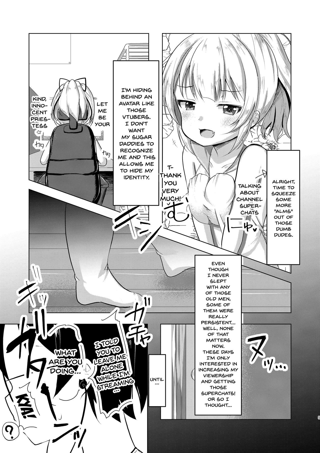Namaiki Namanushu Joshi￮sei Ero ASMR Haishinchuu page 4 full
