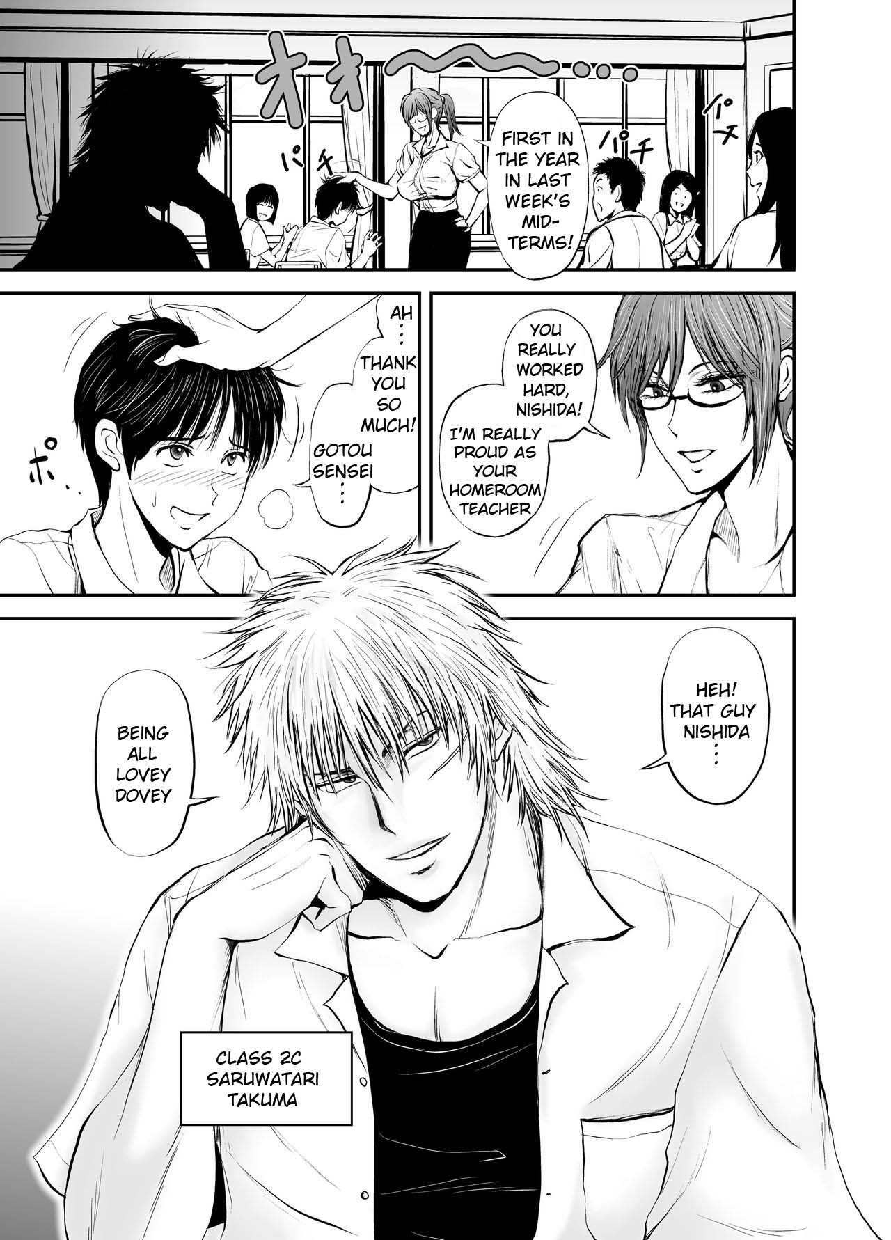 Netorare Onna Kyoushi Saeko ~Shinjitsu no Ai~ | Cuckold Lady Teacher Saeko ~True Love~ page 3 full