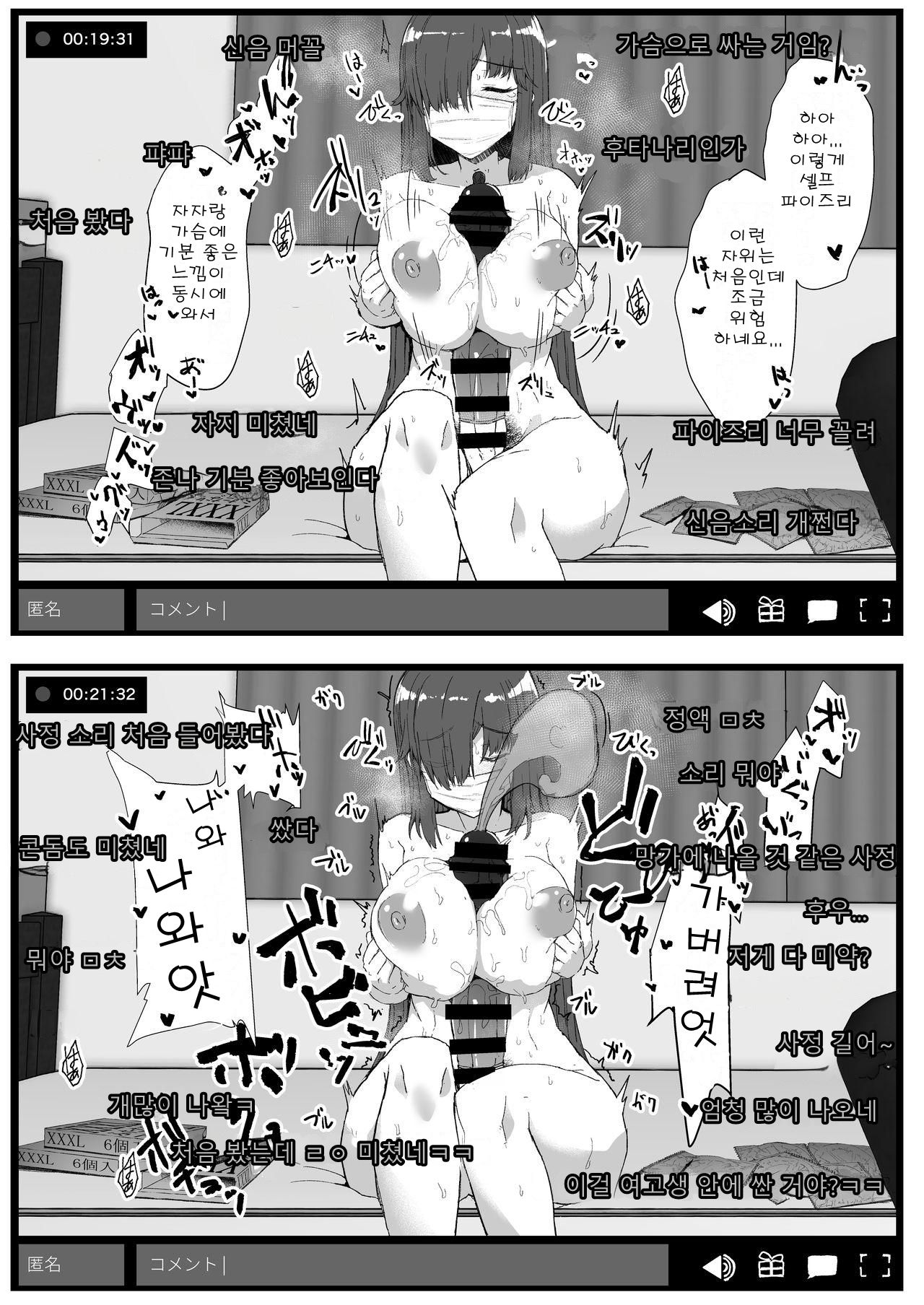 Futa Musume ni Itazura Shicha Ikemasen | 후타녀에게 장난치면 안 돼요 -자위 방송 편- page 8 full