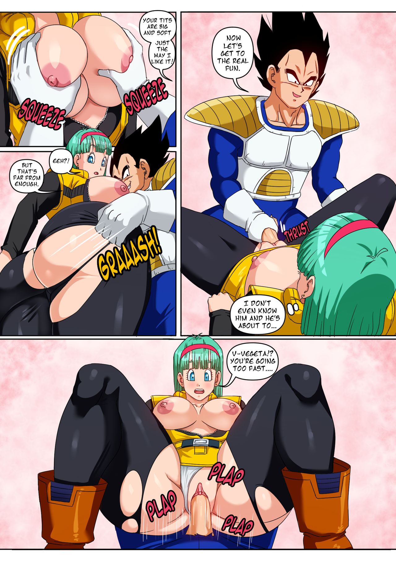 Bulma &amp; Vegeta page 4 full