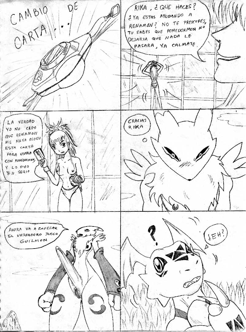 La Violacion de Guilmon page 7 full